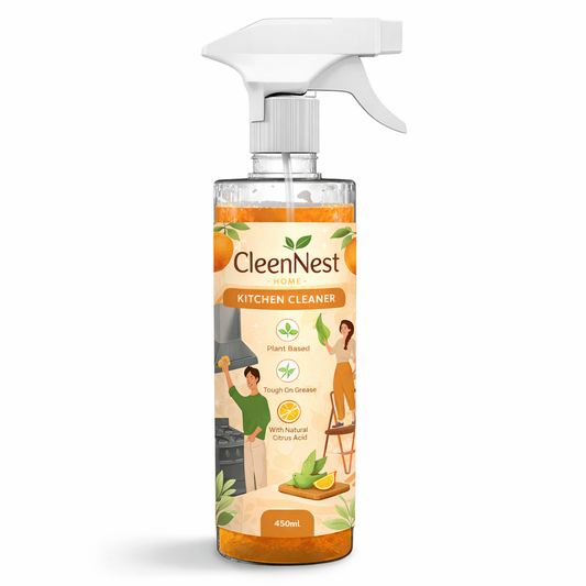 CleeNest Kitchen Cleaner & Degreaser Spray – 450ml