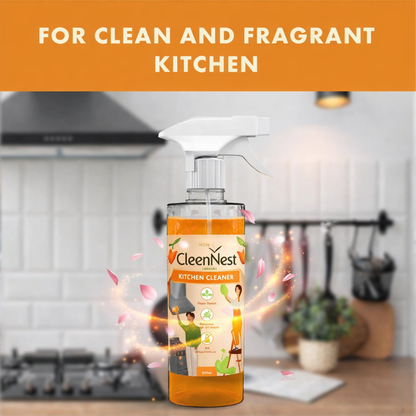CleeNest Kitchen Cleaner & Degreaser Spray – 450ml