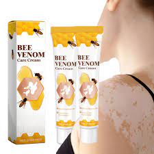 Vitiligo Bee Venom Treatment Cream, Fivfivgo Beevenom Vitiligo Treatment Cream, Bee Venom Vitiligo Cream, for All Skin Types