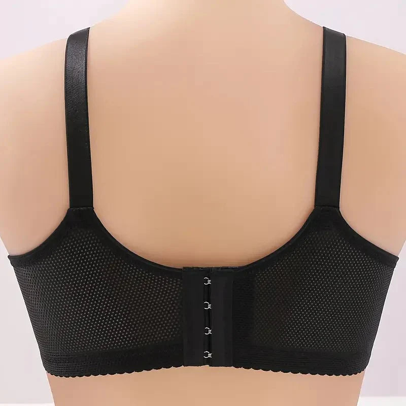 Elegant Lace Bralette - Ultra-Thin, Deep V-Neck,